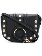 See By Chloé Studded Hana Crossbody Bag - Black