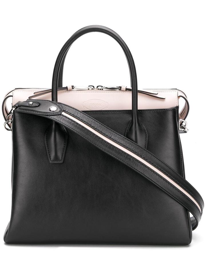 Tod's Logo Crossbody Bag - Black