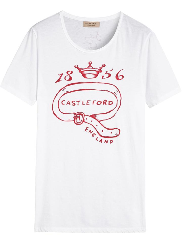Burberry Castleford T-shirt - White