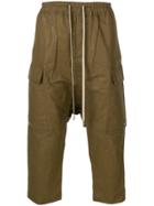 Rick Owens Drop-crotch Cargo Trousers - Brown