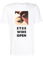 Neil Barrett Eyes Wide Open T-shirt - White