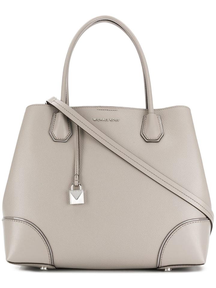 Michael Michael Kors Mercer Gallery Tote Bag - Grey