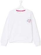 Kenzo Kids Jungle Paris Embroidered Sweatshirt - White