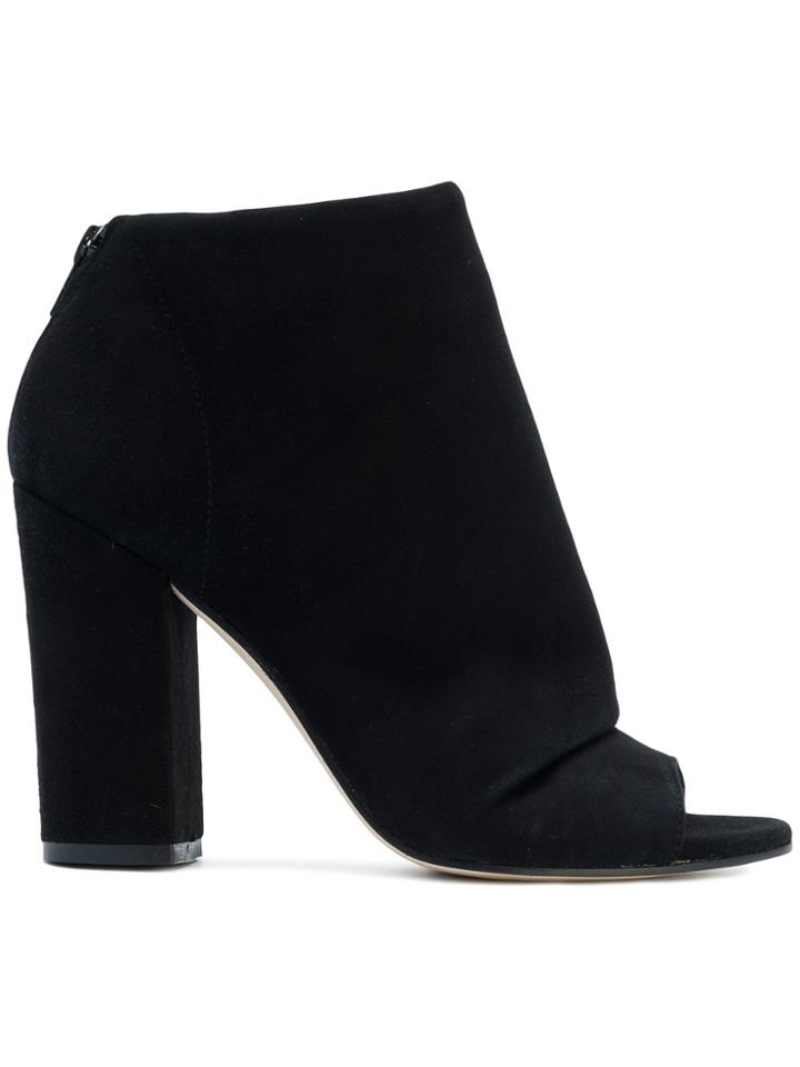Marc Ellis Ope Toe Boots - Black