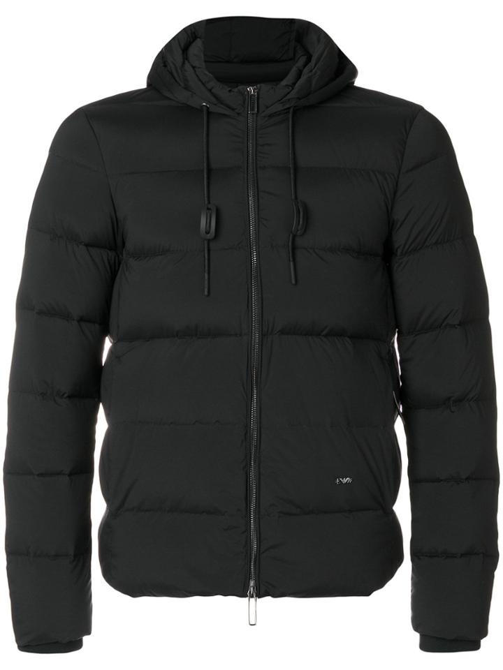 Emporio Armani Padded Jacket - Black