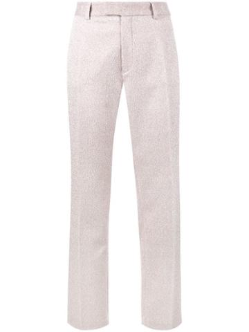 Jour/né Lurex Straight Trousers - Pink