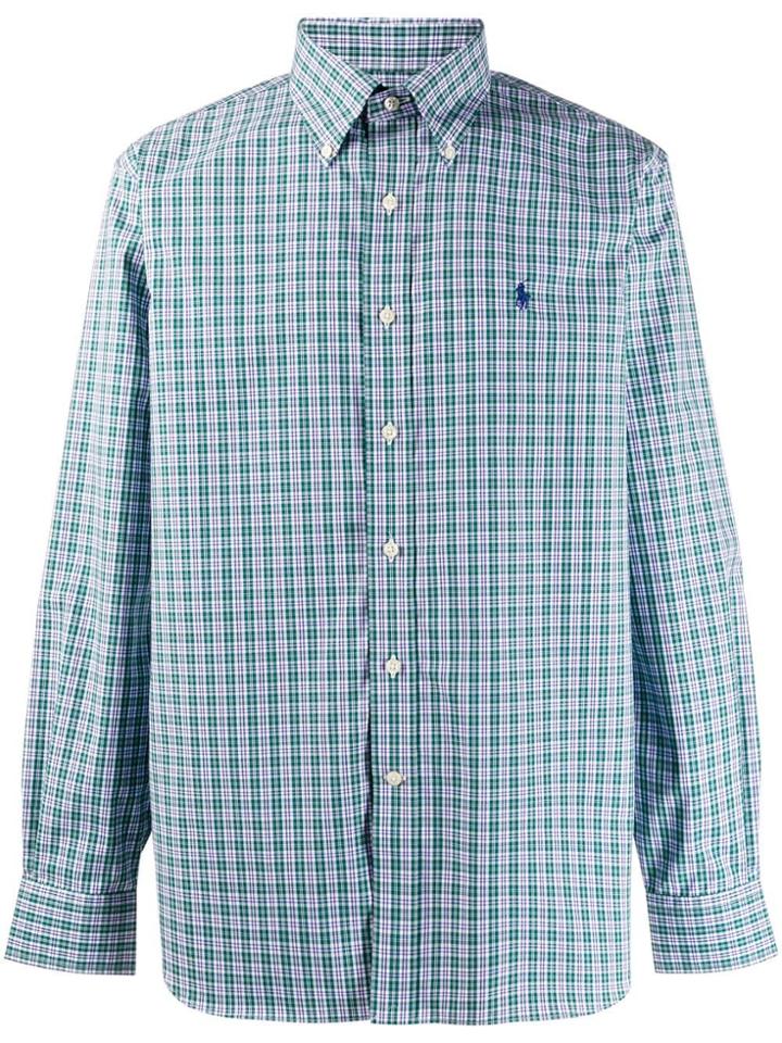 Ralph Lauren Long Sleeved Cotton Shirt - Green