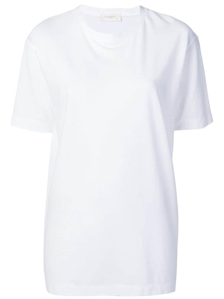 Zanone White Cotton T-shirt