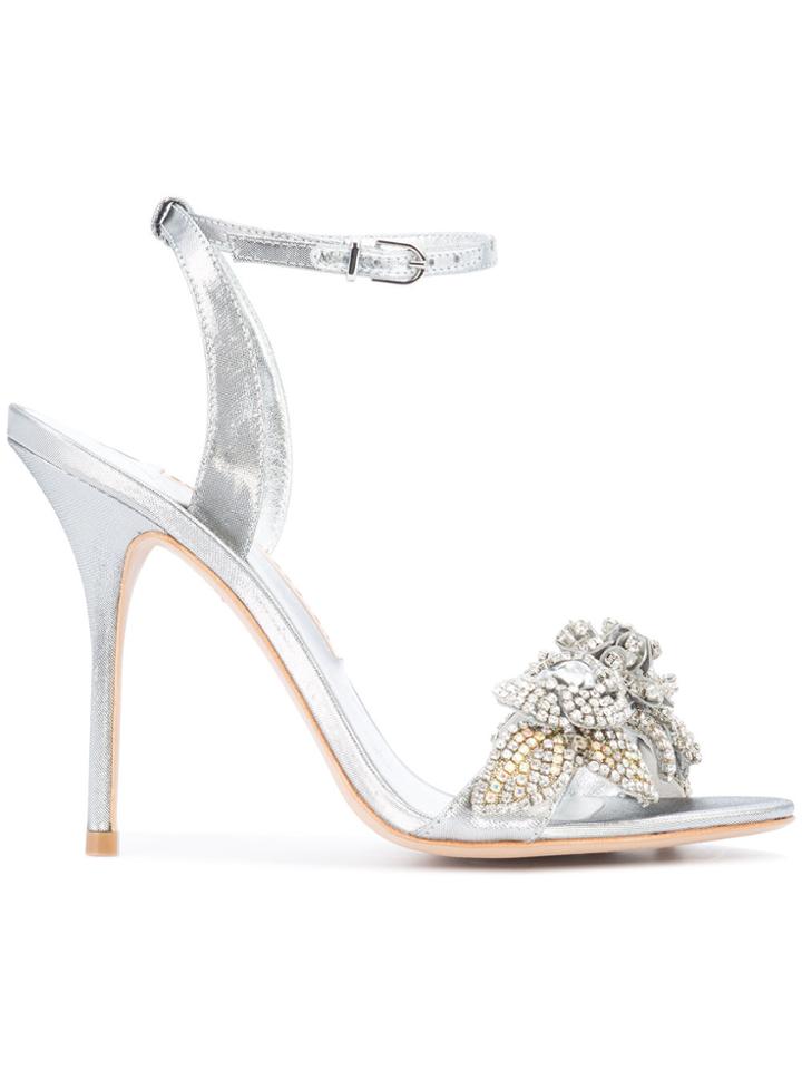 Sophia Webster Ankle Strap Sandals - Metallic