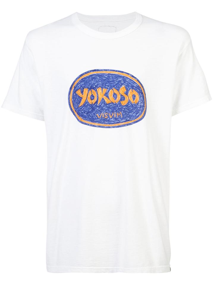 Visvim Scribble Detail T-shirt - White