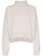 Rejina Pyo Roll-neck Cashmere Sweater - Neutrals