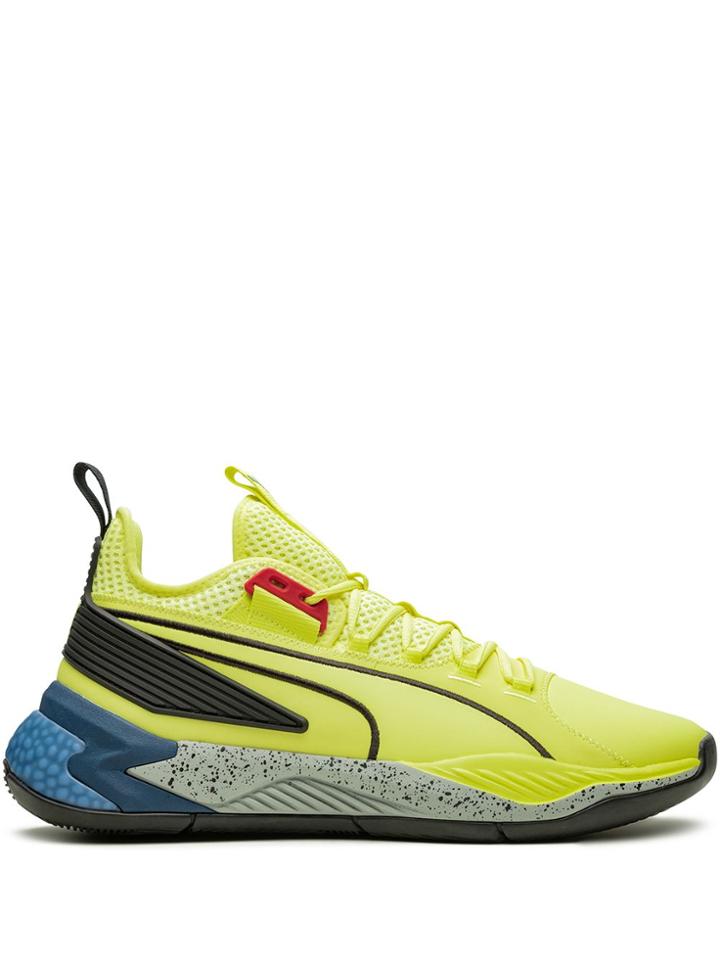 Puma Uproar Hybrid Court Thunder Sneakers - Yellow