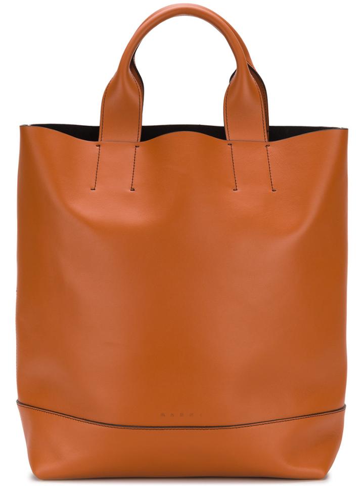 Marni Shopping Tote - Yellow & Orange