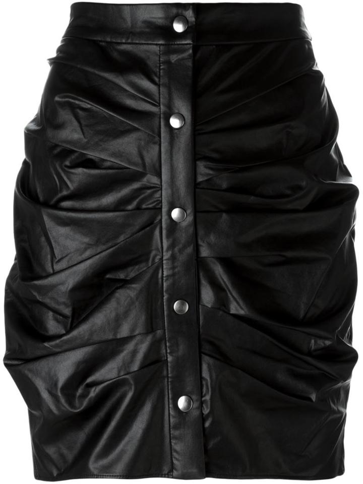 Isabel Marant Étoile 'july' Faux Leather Skirt