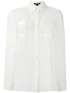 Alexander Wang Palm Embroidered Shirt - Nude & Neutrals