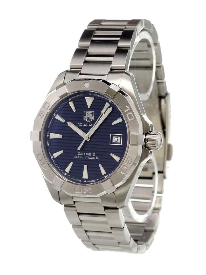 'aquaracer Calibre 5' Analog Watch, Adult Unisex, Stainless Steel, Tag Heuer