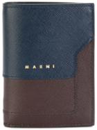 Marni Trunk Billfold Wallet - Blue