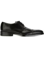 Canali Derby Shoes, Men's, Size: 43, Black, Leather