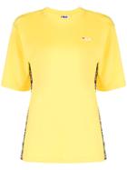 Fila Logo Stripe Detail T-shirt - Yellow & Orange