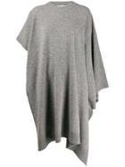 Maison Margiela Asymmetric Knitted Dress - Grey
