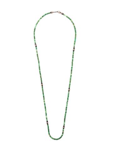 Roman Paul Beaded Necklace - Green