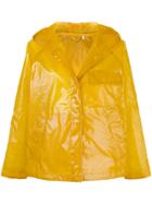 Aspesi Hooded Zipped Jacket - Yellow & Orange