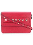 Red Valentino - Star Studded Crossbody Bag - Women - Calf Leather - One Size, Calf Leather