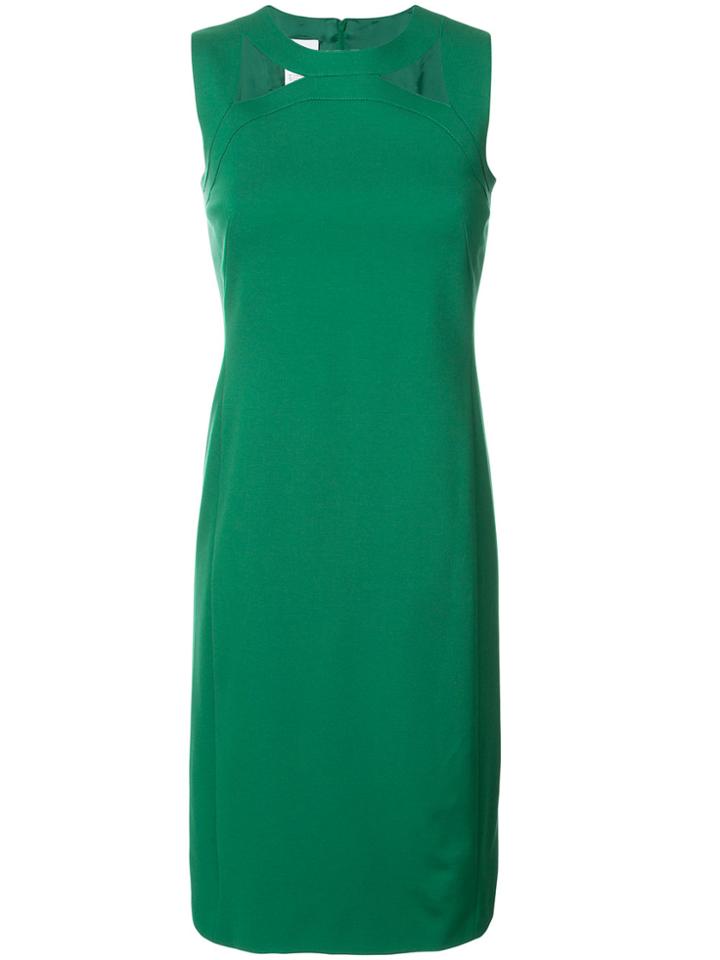 Akris Punto Cut-out Chest Detail Dress - Green