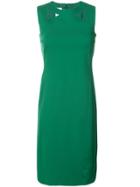 Akris Punto Cut-out Chest Detail Dress - Green
