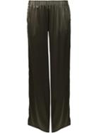 P.a.r.o.s.h. 'silsix' Trousers, Women's, Size: 38, Green, Silk