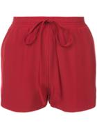 Robert Rodriguez Drawstring Mini Shorts - Red