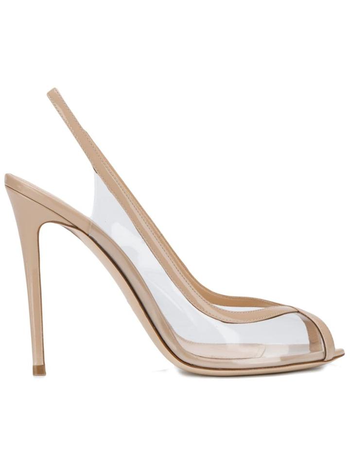 Deimille Stiletto Slingback Sandals - Neutrals