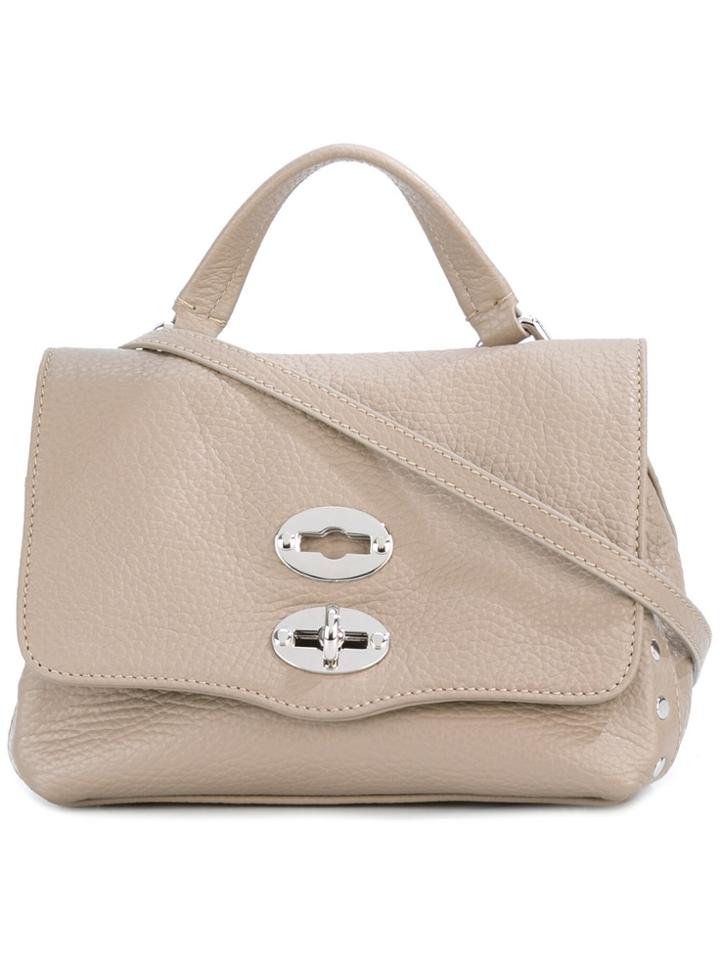 Zanellato 'postina' Cross Body Bag - Grey