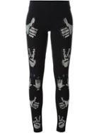 Philipp Plein 'hand' Leggings