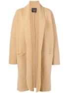 Roberto Collina Loose Cardi-coat - Nude & Neutrals