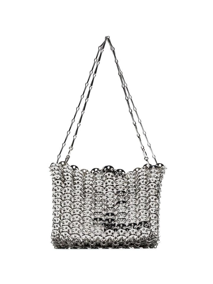 Paco Rabanne Iconic 1969 Shoulder Bag - Silver