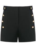 Talie Nk Studded Shorts, Women's, Size: 38, Black, Polyester/spandex/elastane/viscose