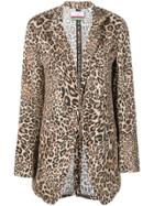 Danielapi Leopard Print Blazer - Brown
