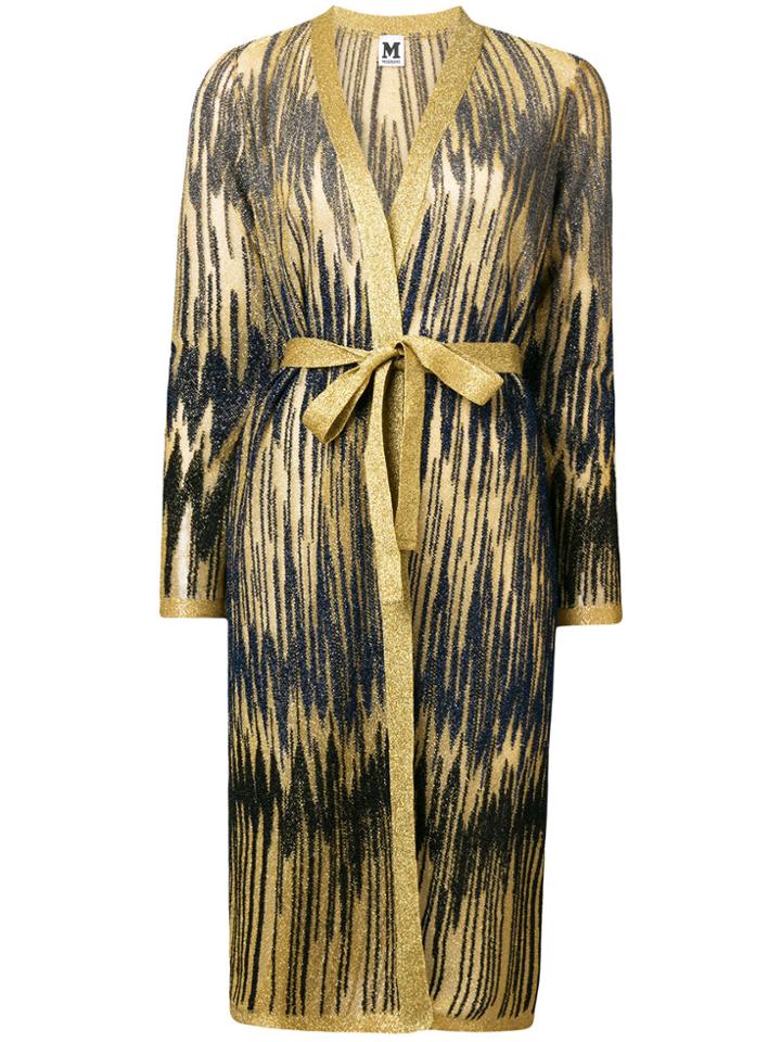 M Missoni Glitter Cardigan - Metallic