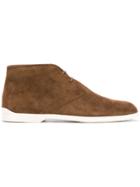 Tod's Contrast Sole Desert Boots - Brown