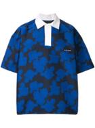 Botter Jacquard Polo Shirt - Blue