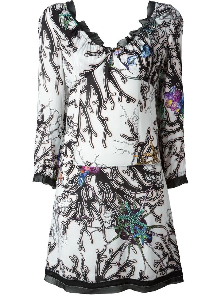 Just Cavalli Coral Print Dress