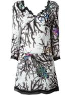Just Cavalli Coral Print Dress