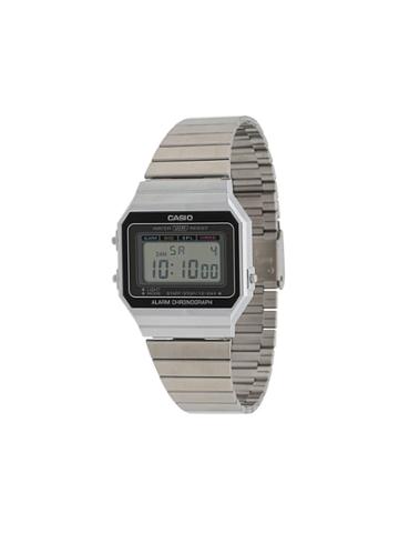 Casio Edgy Vintage Watch - Silver