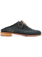 Robert Clergerie Natural Lace-up Shoes - Black