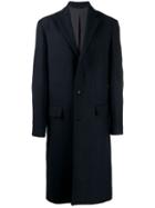 Oamc Long Overcoat - Blue