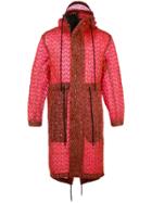 Craig Green Wave-embellished Hooded Jacket - Red