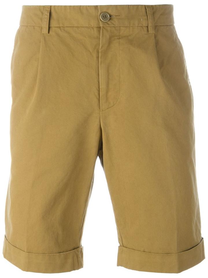 Aspesi Bermuda Shorts, Men's, Size: 52, Nude/neutrals, Cotton