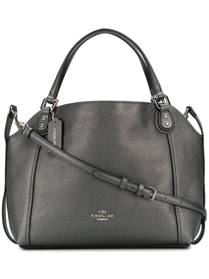Coach Edie 28 Shoulder Bag - Grey