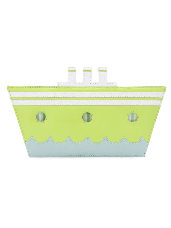 Sarah Chofakian Leather Navio Clutch - Yellow